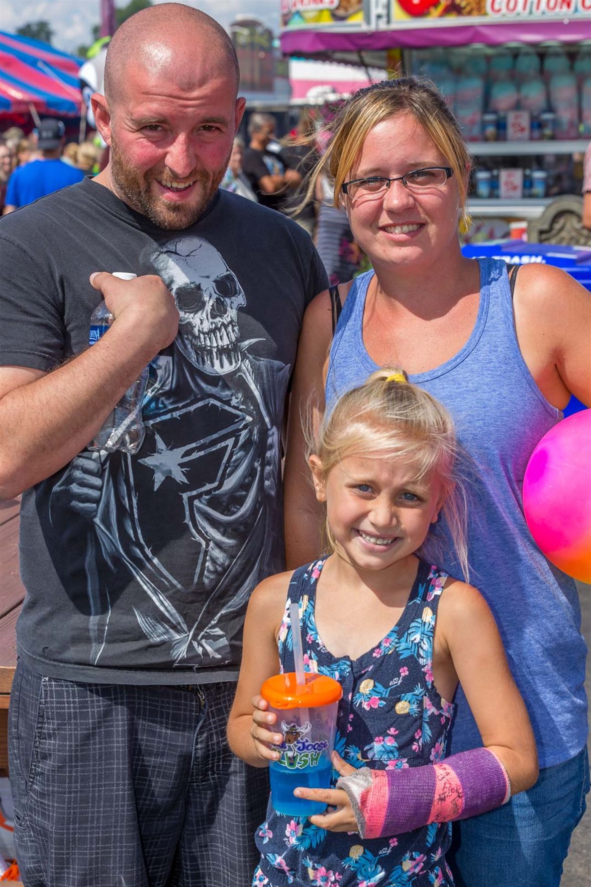 Smiles on Sunday at the Erie County Fair
